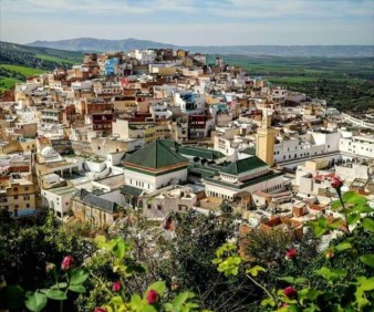 Moulay Idriss dome and sanctuary